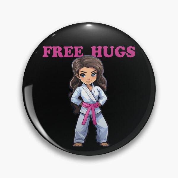 Item preview, Brazilian Jiu Jitsu Girl - Free Hugs designed and sold by Tonia Henry.