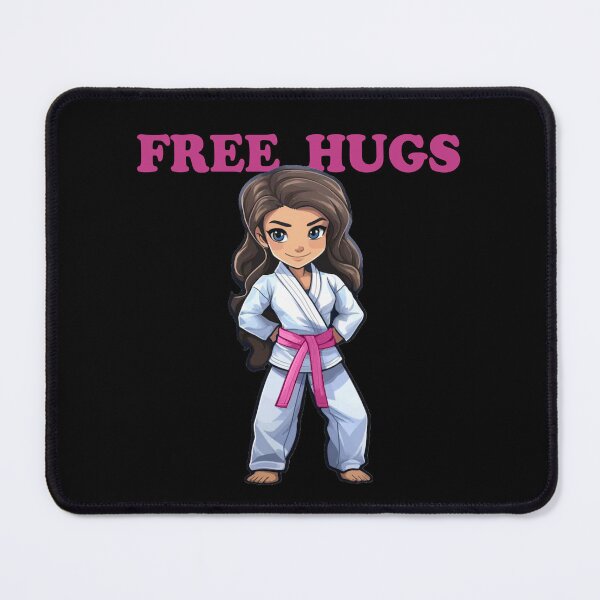Item preview, Brazilian Jiu Jitsu Girl - Free Hugs designed and sold by Tonia Henry.