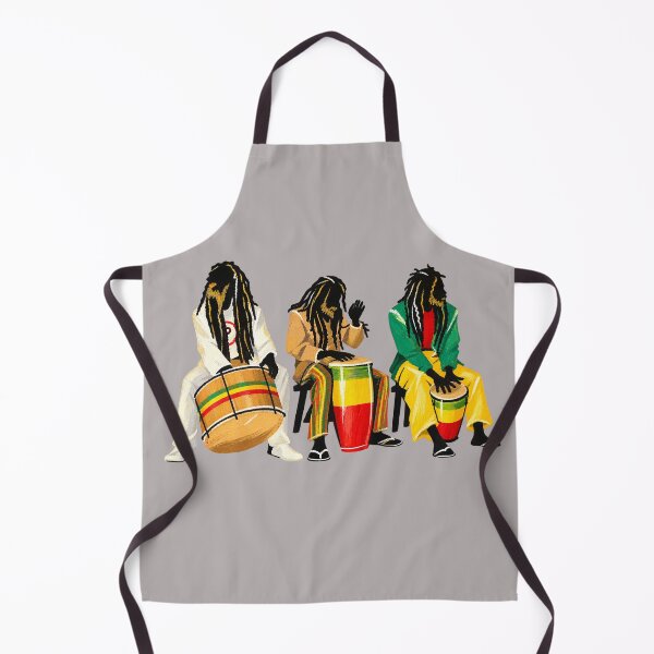 Item preview, Rastafari Nyabingui Drummers Roots Reggae Art designed and sold by BASS-CULTURE.