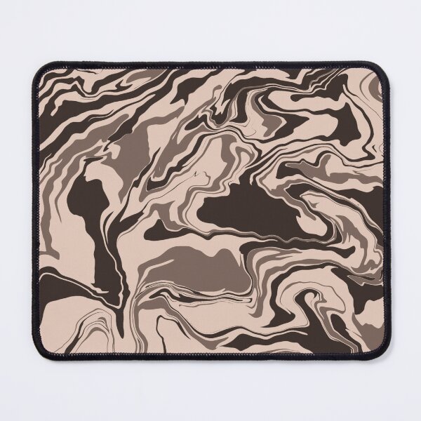 Item preview, liquify brown,beige pattern designed and sold by cutecrazytshirt.