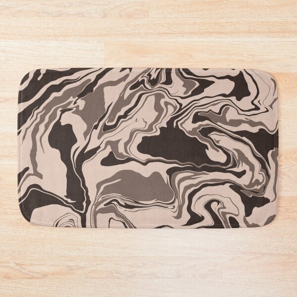 Item preview, liquify brown,beige pattern designed and sold by cutecrazytshirt.