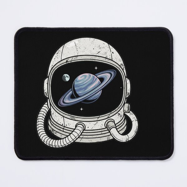 Item preview, Vintage Astronaut Helmet Planet Reflection Retro Space designed and sold by w66aboo.