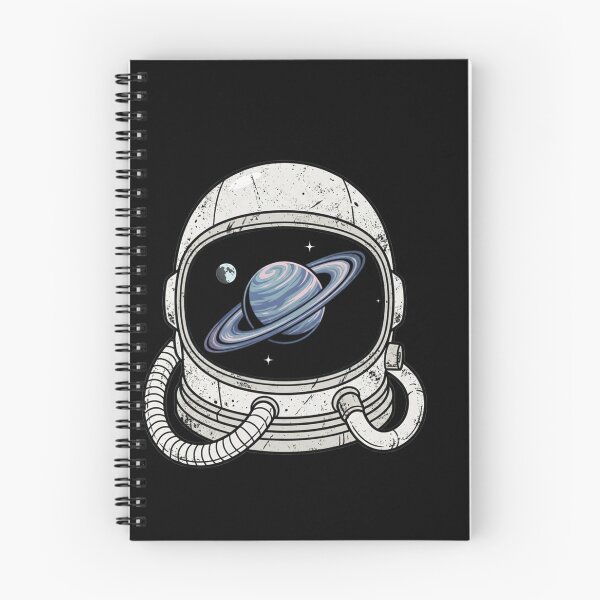 Item preview, Vintage Astronaut Helmet Planet Reflection Retro Space designed and sold by w66aboo.