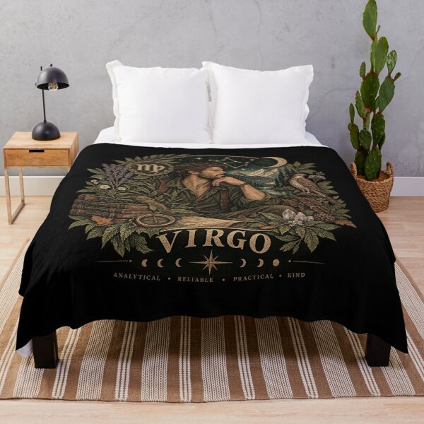 Item preview, Virgo Explorer – Vintage Zodiac Adventure designed and sold by Scarlett-Goods.