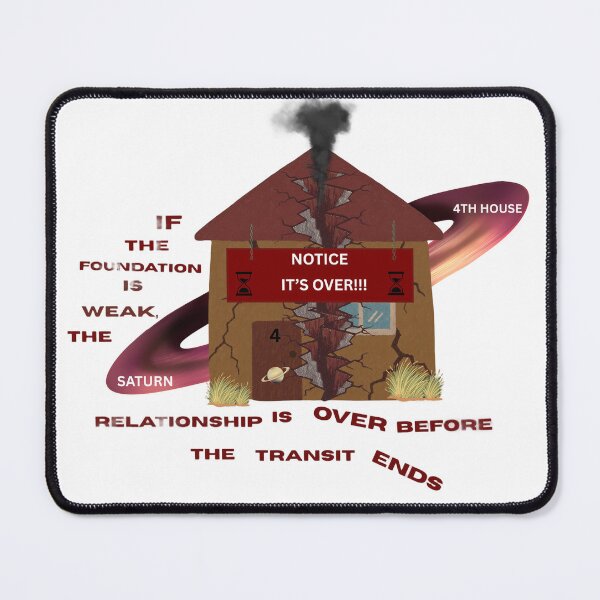 Item preview, Saturn 4th house transit breakup design designed and sold by 5thhouseNMVVS48.