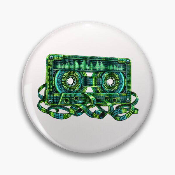 Item preview, Binary Cassette – Retro Digital Tape designed and sold by Kicor.