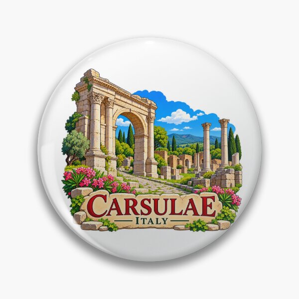 Item preview, Carsulae, Italy - Ancient Roman Ruins designed and sold by Myra365Art.