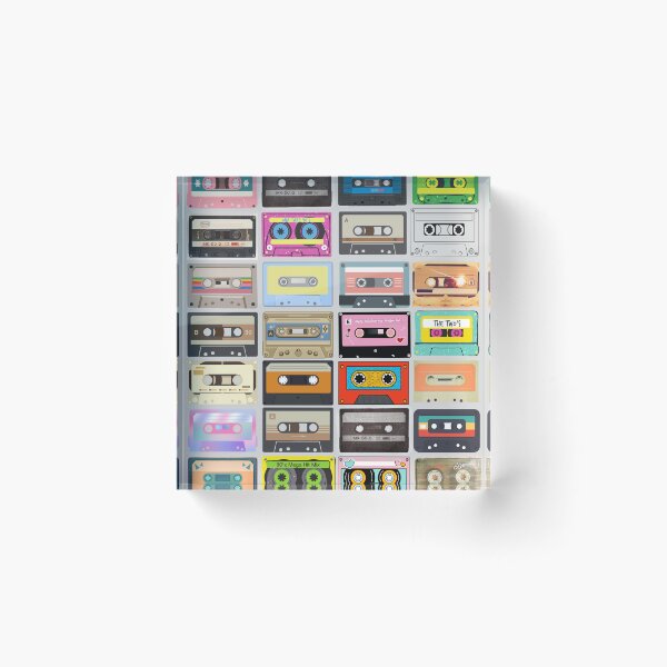 Item preview, Cassette Tapes Are Small Analog Magnetic Recording Format designed and sold by BrightrDayMusicArt.