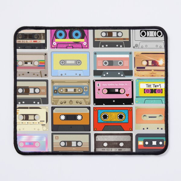 Item preview, Cassette Tapes Are Small Analog Magnetic Recording Format designed and sold by BrightrDayMusicArt.