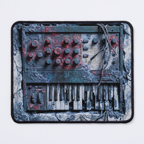 Item preview, Fossilized Analog Synth - Stone Relic Art designed and sold by codex antique.