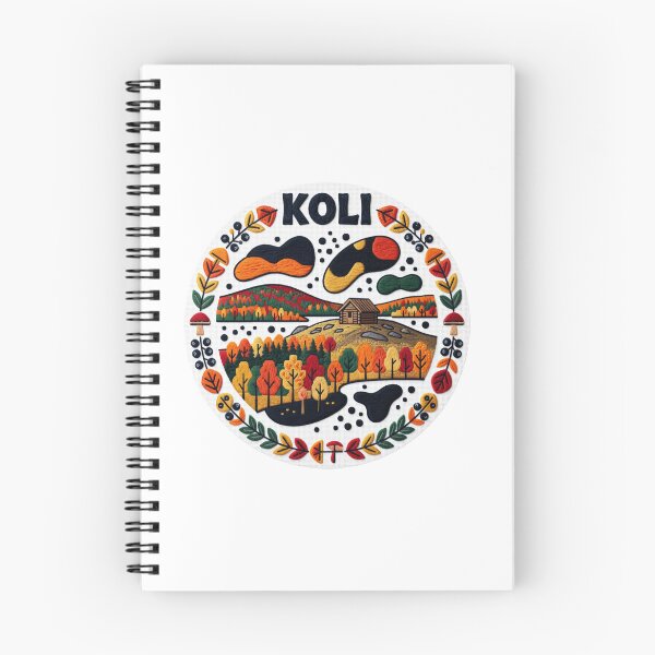 Item preview, Koli National Park Finland Ruska Autumn Sticker designed and sold by Imaginarium of Chaos falcon88 .