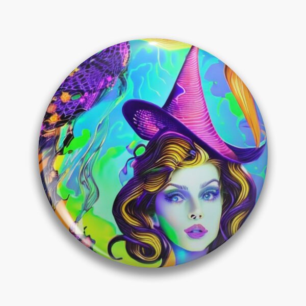Item preview, Bright Neon Witch  designed and sold by artyval.