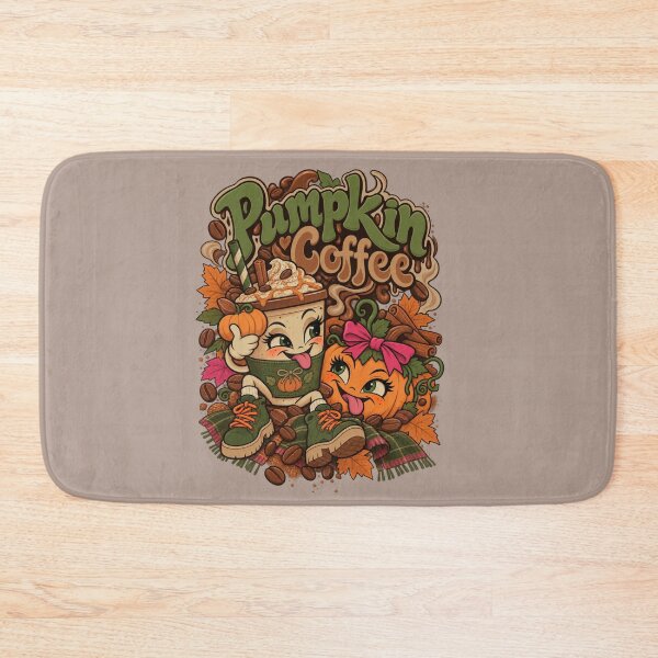 Item preview, Pumpkin Coffee Cuties – Cozy Autumn Vibes designed and sold by Aimetoi.