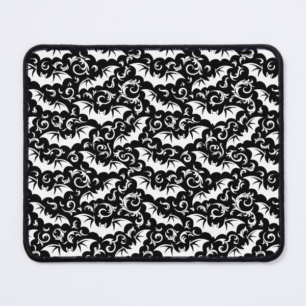 Item preview, Black and White Bat Halloween Pattern designed and sold by Derek Gillette.