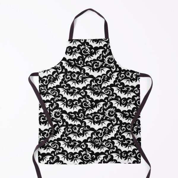 Item preview, Black and White Bat Halloween Pattern designed and sold by Derek Gillette.