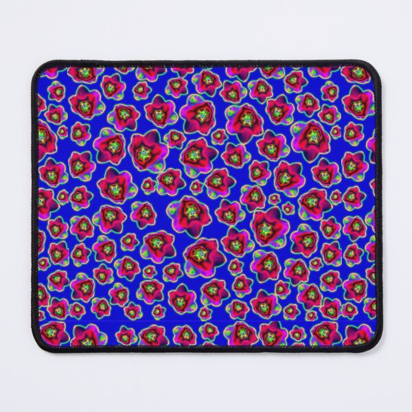 Item preview, English Garden - Electric Red Tulip Floral Pattern designed and sold by PurrfectWhisper.