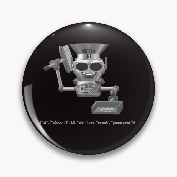Item preview, More AI Humor designed and sold by dakotakoin.