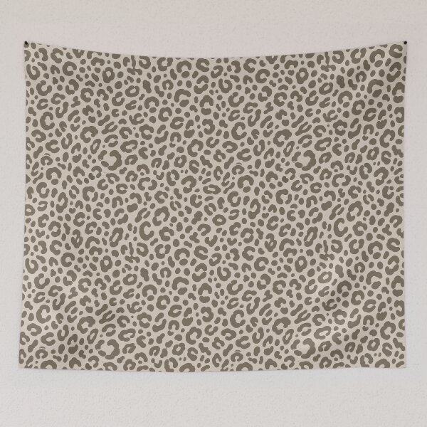 Item preview, Neutral Beige Leopard Print Seamless Pattern designed and sold by AIG - Andrei Ilie Graphics.