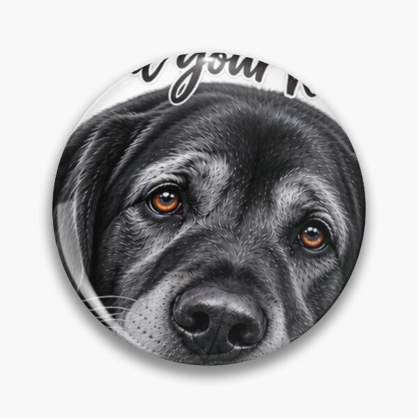 Item preview, Love Your Dog – Senior Black Labrador designed and sold by purrtees.