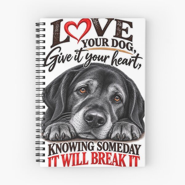 Item preview, Love Your Dog – Senior Black Labrador designed and sold by purrtees.