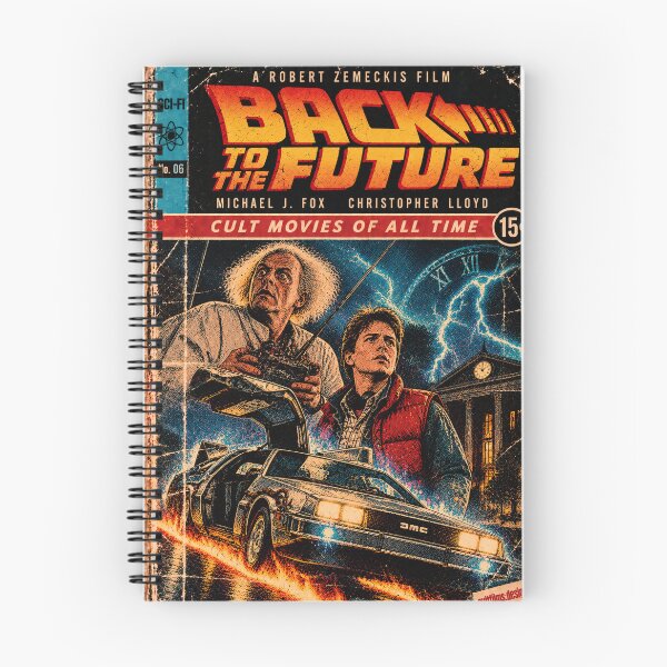 Item preview, Back to the Future (1985) – Vintage Comic Book Cover designed and sold by cultfilms.