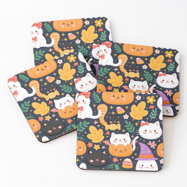 Item preview, Cute Whimsical Cartoon Halloween Pattern designed and sold by Derek Gillette.