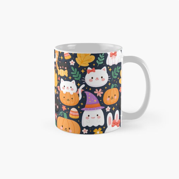 Item preview, Cute Whimsical Cartoon Halloween Pattern designed and sold by Derek Gillette.