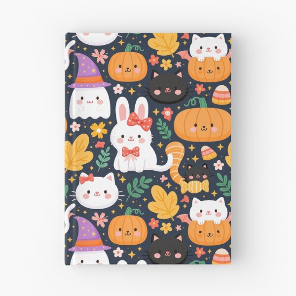 Item preview, Cute Whimsical Cartoon Halloween Pattern designed and sold by Derek Gillette.