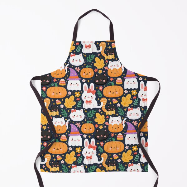 Item preview, Cute Whimsical Cartoon Halloween Pattern designed and sold by Derek Gillette.