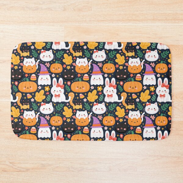 Item preview, Cute Whimsical Cartoon Halloween Pattern designed and sold by Derek Gillette.