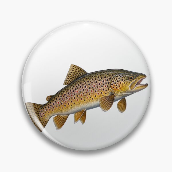 Item preview, Brown Trout designed and sold by TJT-GRAPHIX.