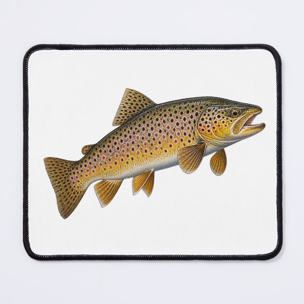 Item preview, Brown Trout designed and sold by TJT-GRAPHIX.