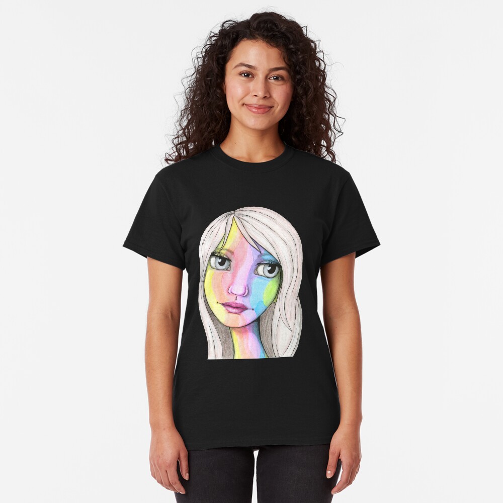 She Loves In Color Classic T-Shirt
