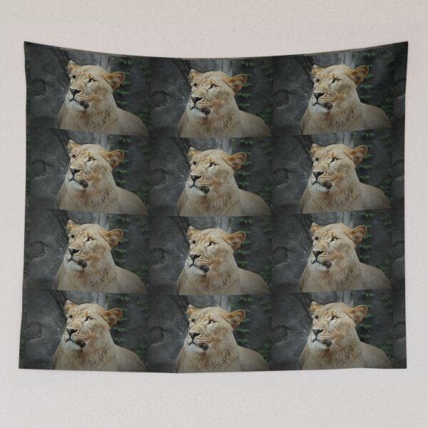 Item preview, Regal Lioness in Profile designed and sold by Savannah Gibbs.