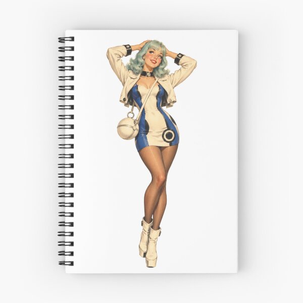 Item preview, Vintage Space Girl Pin Up – Retro Sci Fi Glamour designed and sold by Cosplayvintage.