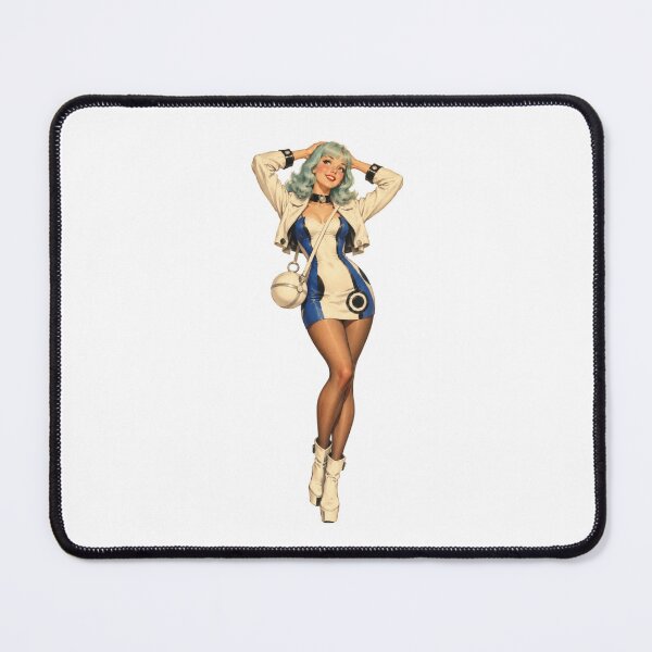 Item preview, Vintage Space Girl Pin Up – Retro Sci Fi Glamour designed and sold by Cosplayvintage.