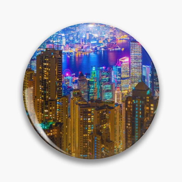 Item preview, Hong Kong at night designed and sold by KNBS.