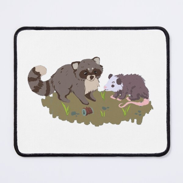 Item preview, Raccoon and Opossum Trash Creatures designed and sold by Wyyrmwood.