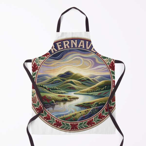 Item preview, Kernave Lithuania Ancient Hillfort Embroidered Patch Sticker designed and sold by Imaginarium of Chaos falcon88 .