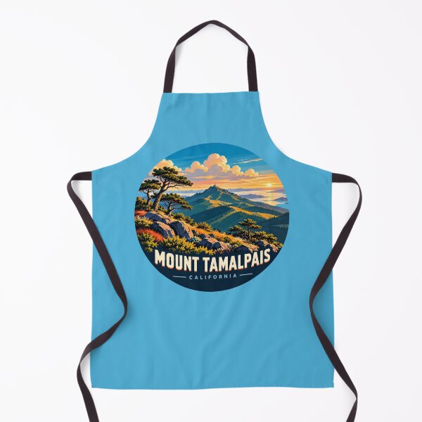 Item preview, Mount Tamalpais California Vintage Travel Sticker designed and sold by PIXEL POP DESIGNS - Beyond the Norm!.