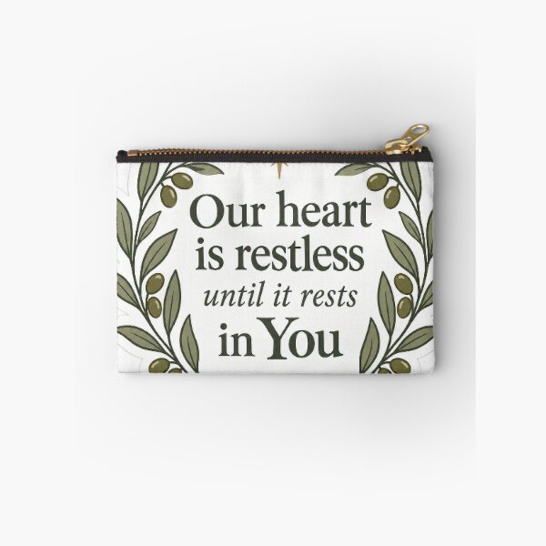 Item preview, Our Heart Is Restless Until It Rests In You designed and sold by QCena.