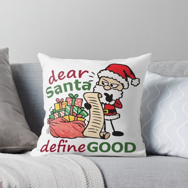 Item preview, Dear Santa define good, Funny Santa Claus Christmas list. designed and sold by deeloutshirts.