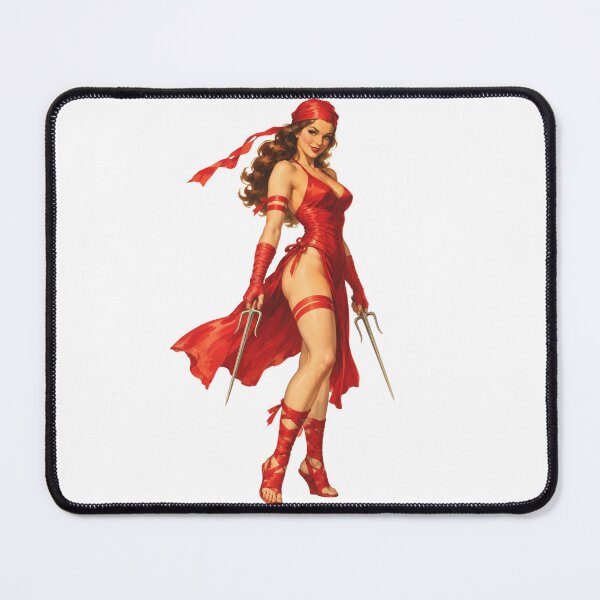 Item preview, Vintage Ninja Girl Pin Up – Retro Warrior Glamour designed and sold by Cosplayvintage.