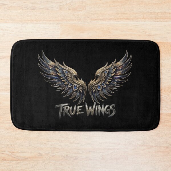 Item preview, True Wings – Ornamental Black & Gold Fantasy Wings designed and sold by HO•Designs.