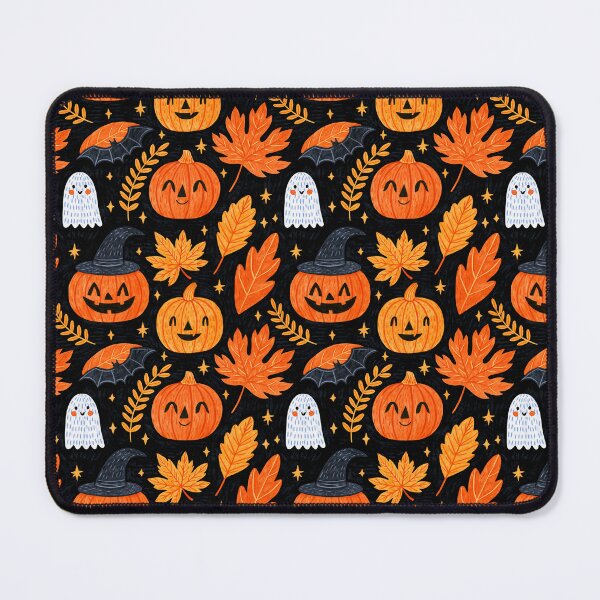 Item preview, October Fall and Autumn Halloween Pattern designed and sold by Derek Gillette.