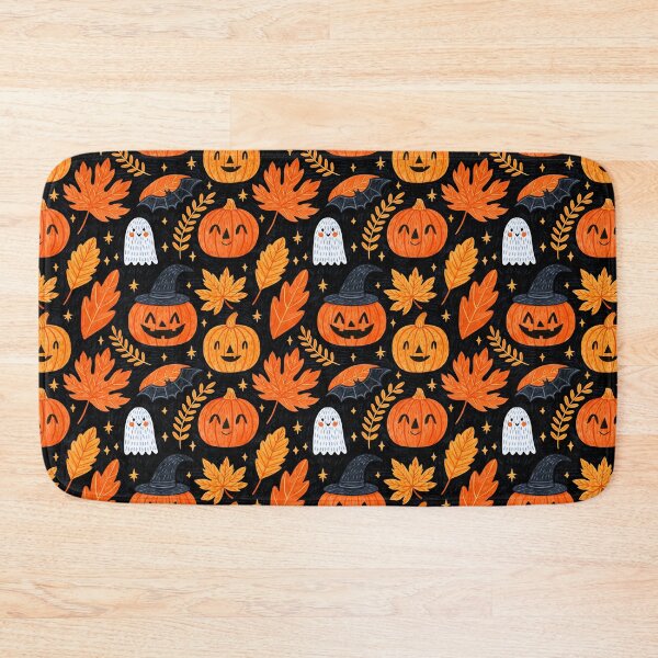 Item preview, October Fall and Autumn Halloween Pattern designed and sold by Derek Gillette.