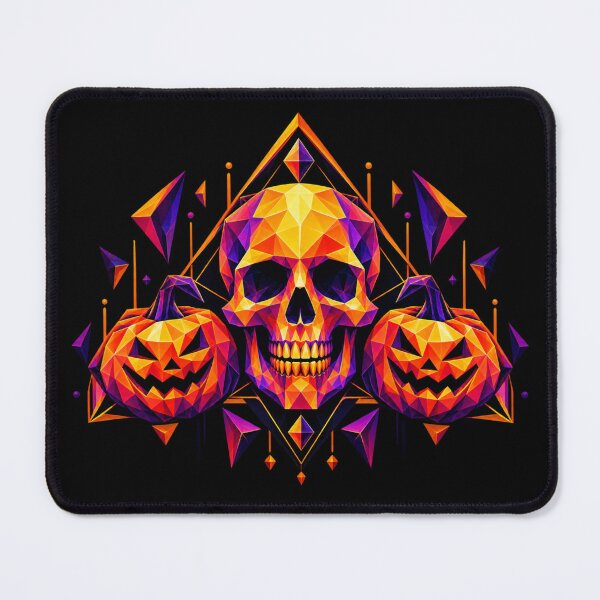 Item preview, skull with pumpkins designed and sold by 0siem.