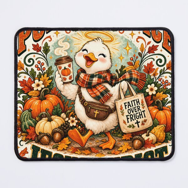 Item preview, Pumpkin Spice and Jesus Christ Halo Duckling designed and sold by Pure Craft.