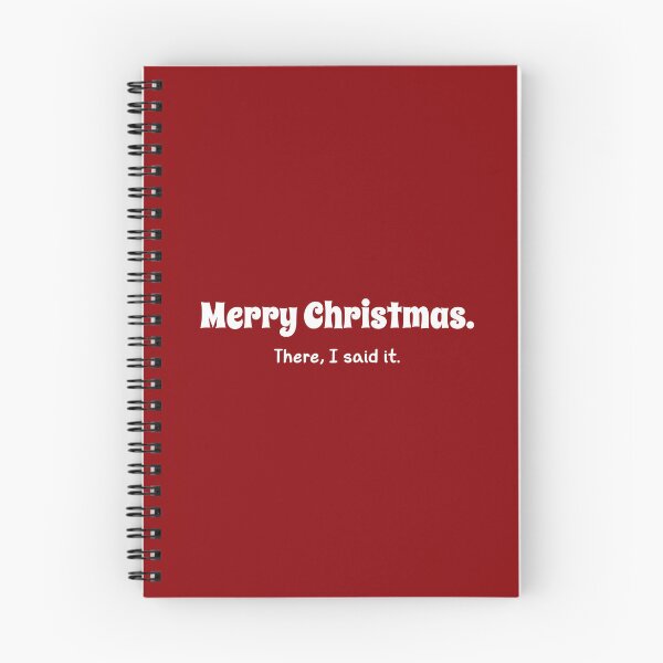 Item preview, Merry Christmas There I Said It Sarcastic Holiday Humor designed and sold by Sachie's Studio.