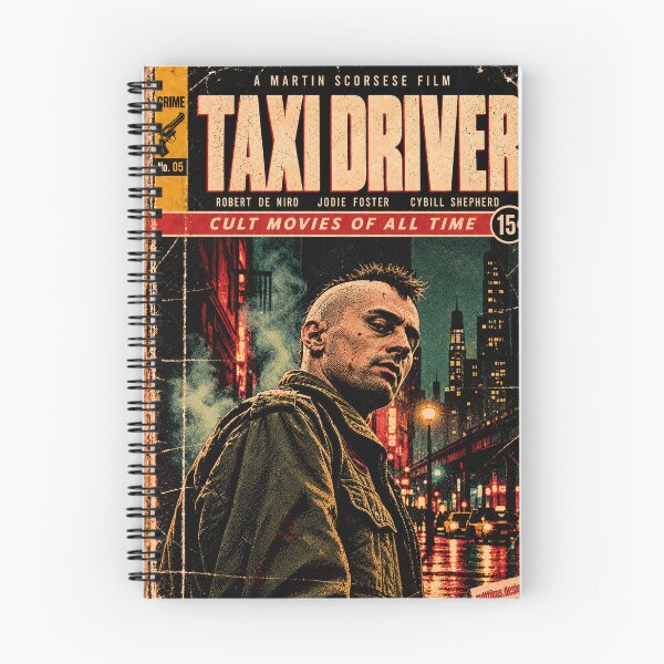 Item preview, Taxi Driver (1976) – Vintage Comic Book Cover designed and sold by cultfilms.